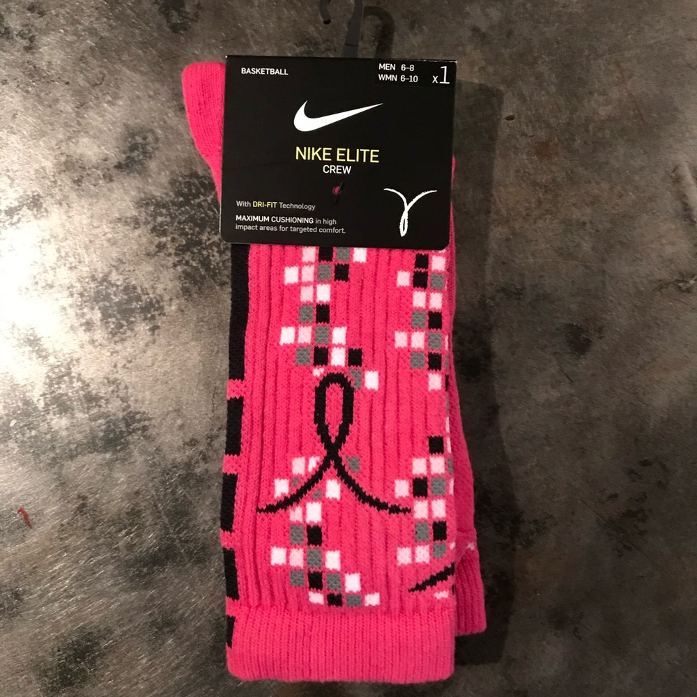 Nike Elite Nike breast cancer socks